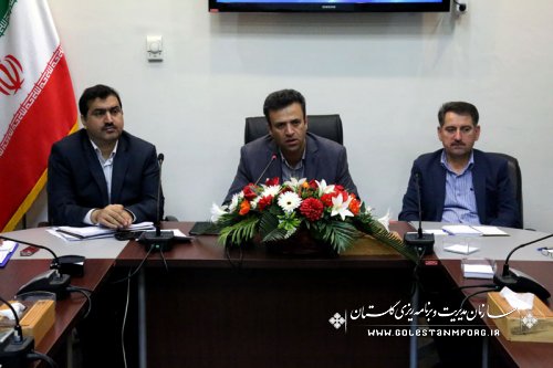 اولین جلسه هم اندیشی دبیر خانه ستاد اقتصادمقاومتی استان با فرمانداران استان
