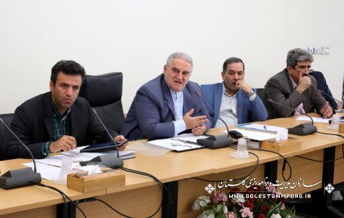 برگزاری هشتمین جلسه ستاد فرماندهی اقتصاد مقاومتی استان گلستان