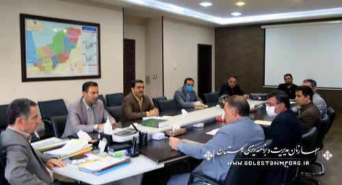 جلسه تعیین تکلیف اراضی گلخانه قربان آباد