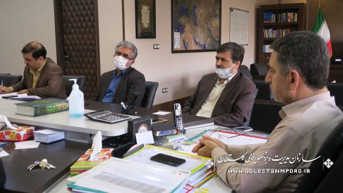 بررسی وضعیت زمین ورزشی قلعه حسن گرگان