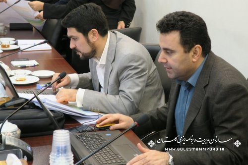 برگزاری جلسه امتیازدهی پیشران های سند آمایش استان