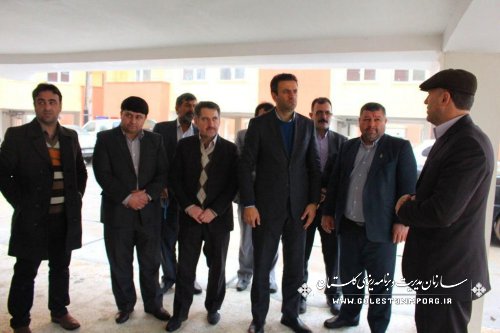 افتتاح متمرکز پروژه های دهه فجر شهرستان با حضور رئیس سازمان مدیریت استان گلستان