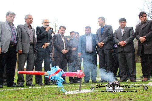 افتتاح متمرکز پروژه های دهه فجر شهرستان با حضور رئیس سازمان مدیریت استان گلستان