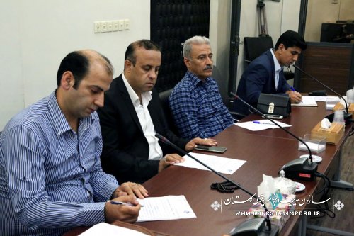برگزاری دومین جلسه شورای فنی  در سازمان مدیریت وبرنامه ریزی استان
