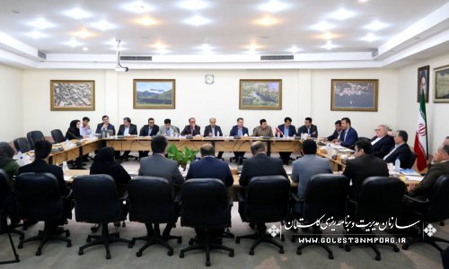 سیزدهمین جلسه ستاد راهبردی اقتصاد مقاومتی استان گلستان برگزار گردید