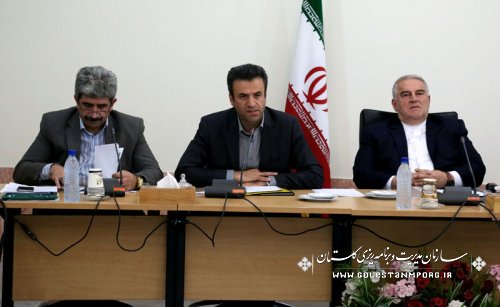 پانزدهمین جلسه ستاد فرماندهی اقتصاد مقاومتی استان گلستان