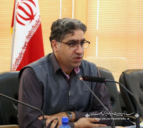 حضور قائم مقام مدیر اجرایی سرشماری عمومی نفوس و مسکن استان در جلسه بخشداران