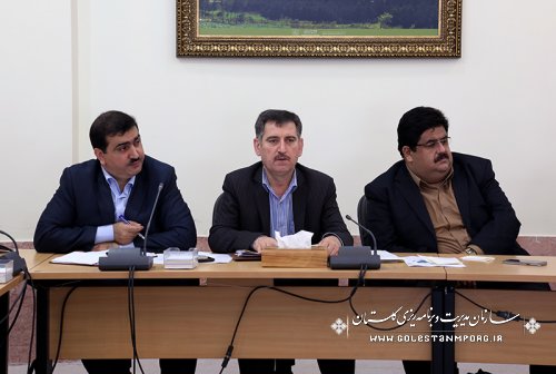 بیست وششمین جلسه ستاد اقتصاد مقاومتی استان گلستان