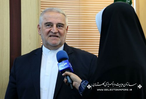 استاندار گلستان:دستگاه های اجرایی باید از اعتبارات ملی مطالبه گری داشته باشند