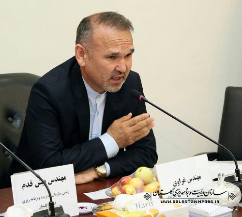 جلسه هم اندیشی سازمان مدیریت وبرنامه ریزی  با فرمانداران و دستگاههای اجرایی استان