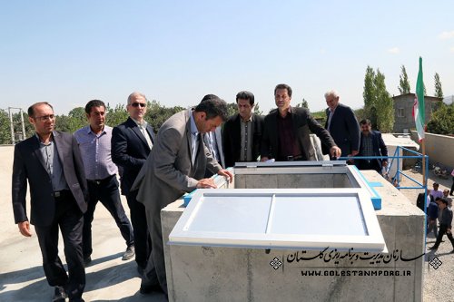 افتتاح متمرکز پروژه های هفته دولت شهرستان کردکوی با حضور مهندس پیش قدم