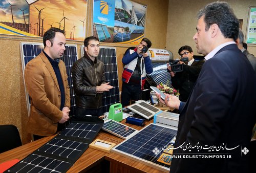 افتتاح نمایشگاه انرژی پاک درخانه طبیعت با حضور مهندس پیش قدم 