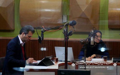 حضور رئیس سازمان مدیریت وبرنامه ریزی استان در برنامه رادیویی «روزنه»