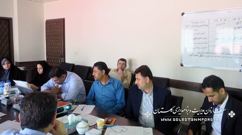 جلسه هم اندیشی برنامه های توسعه سال ۱۳۹۷ شهرستان های استان با حضور فرمانداران