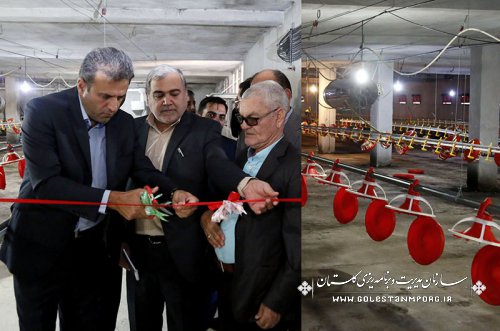 افتتاح پروژه های عمرانی هفته دولت شهرستان مینودشت با حضور مهندس پیش قدم