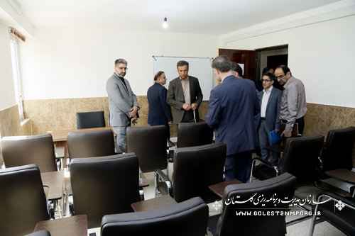 افتتاح ساختمان جدید مرکز آموزش وپژوهشهای توسعه وآینده نگری سازمان مدیریت وبرنامه ریزی استان