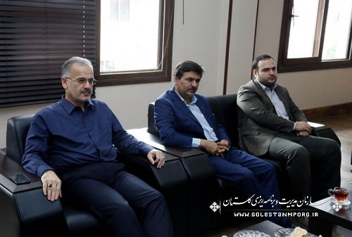 گزارش تصویری ازدیدار مدیران وفرمانداران شهرستانهای استان با دکتر روزبهان رئیس سازمان