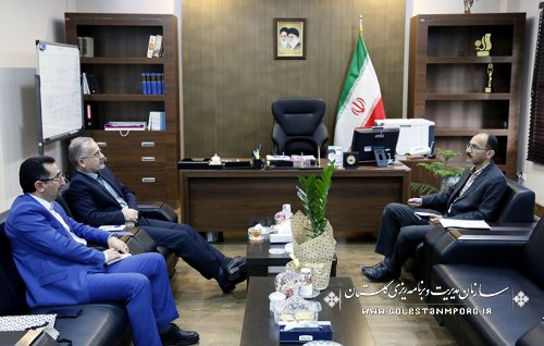 گزارش تصویری از دیدار مدیران دستگاههای اجرایی با دکتر روزبهان رئیس سازمان بخش سوم