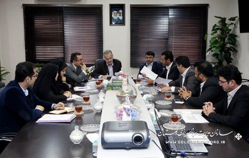 گزارش تصویری از دیدار مدیران دستگاههای اجرایی با دکتر روزبهان رئیس سازمان بخش پنجم