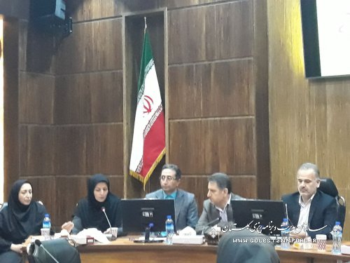برگزاری مراسم روز زن در سازمان مدیریت وبرنامه ریزی استان گلستان