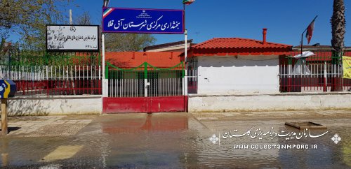 گزارش تصویری بازدید آقای روزبهان در روز 13 فروردین از مناطق سیل زده آق قلا و تالاب آجی گل
