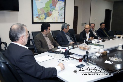 برگزاری جلسه ستاد درآمدها وتجهیز منابع استان
