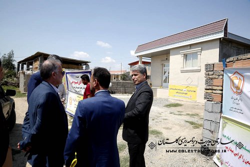 حضور آقای روزبهان در افتتاح پروژه های هفته دولت شهرستان بندر ترکمن