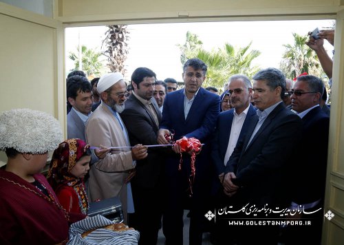 حضور آقای روزبهان در افتتاح پروژه های هفته دولت شهرستان بندر ترکمن