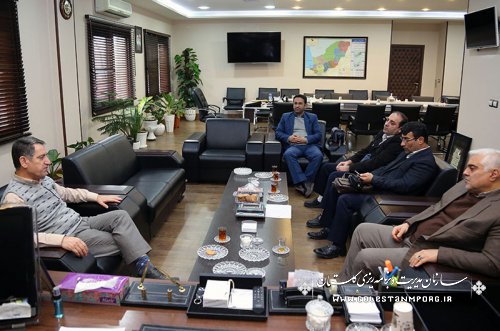 دیدار برخی از مدیران دستگاههای اجرایی با رئیس سازمان مدیریت و برنامه ریزی استان گلستان