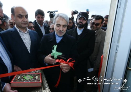 کلنگ زنی و آغاز عملیات ساخت 3000 واحد مسکونی محرومین استان گلستان