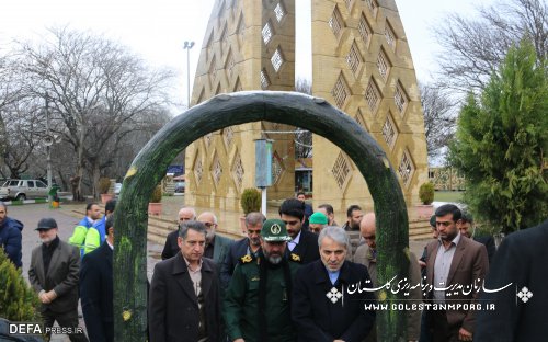 بازدید دکتر نوبخت از مرکز فرهنگی دفاع مقدس گلستان