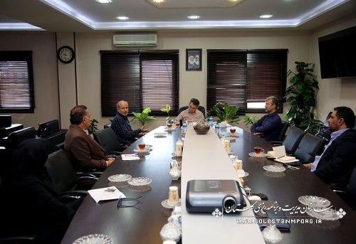 دیدار سرهنگ ملک حسینی رئیس بسیج سازندگی استان با آقای عابدی رئیس سازمان