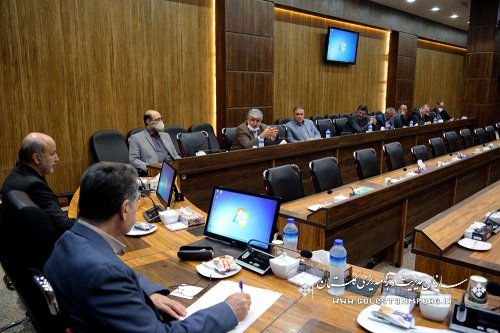 جلسه بررسی فنی وتخصصی تعدادی از طرحهای مهم  اولویت دار توسعه استان