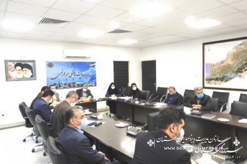 حضور رئیس سازمان در جلسه شناسایی اموال و دارائیهای منقول و غیرمنقول مازاد دستگاههای اجرایی استان