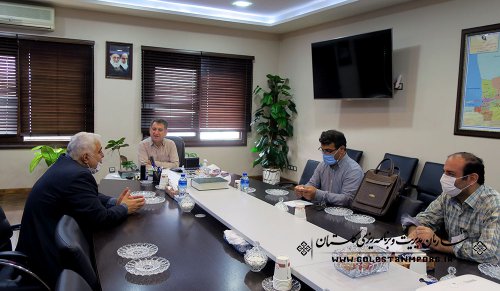 نشست رئیس سازمان با رئیس سازمان صنعت،معدن و تجارت استان