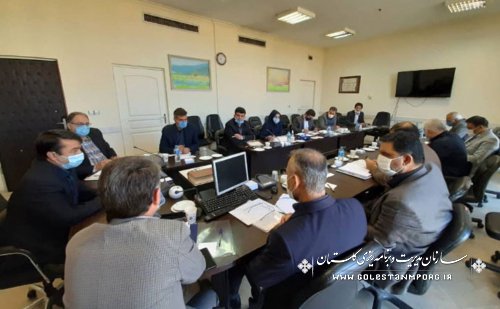 حضور رئیس سازمان در جلسه سند جهش تولید استان و عملیاتی شدن طرح های مصوب آن