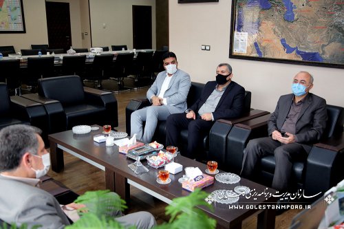 جلسه رئیس سازمان با رئیس سازمان تامین اجتماعی استان