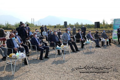 رئیس سازمان:با حضور معاون وزیر نیرو،افتتاح و کلنگ زنی چهار طرح صنعت آب گلستان