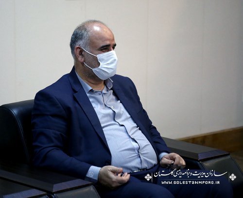 جلسه  مدیرکل هواشناسی استان با رئیس سازمان مدیریت و برنامه ریزی استان گلستان