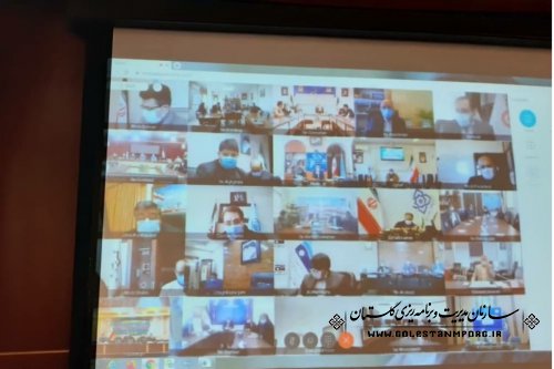 سازمان مدیریت و برنامه ریزی استان گلستان در جلسه ستاد استانی ستاد پیشگیری و مقابله با کرونا