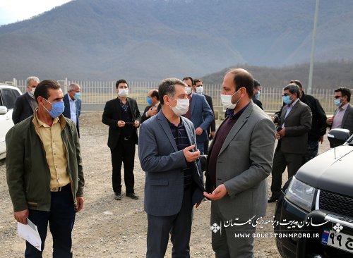 حضور رئیس سازمان مدیریت و برنامه ریزی استان گلستان در آغاز بهره برداری از 3 پروژه بزرگ در عرصه کشاورزی و منابع طبیعی