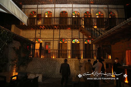 بازدید سازمان مدیریت و برنامه ریزی استان گلستان از بوم گردی رضا قلی نژاد