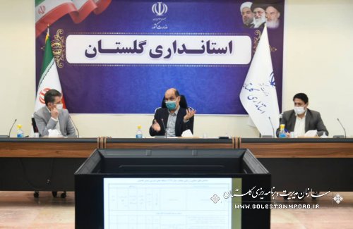 رئیس سازمان مدیریت  و برنامه ریزی استان گلستان در جلسه شورای راهبری توسعه مدیریت استان