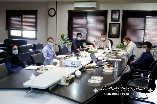 رئیس سازمان مدیریت و برنامه ریزی استان گلستان در نشست گفتمان سازی اسناد آمایش سرزمین