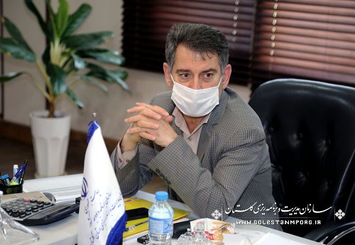 جلسه رئیس سازمان مدیریت و برنامه ریزی استان گلستان با مدیرکل پزشکی قانونی و مدیرکل راه و شهرسازی استان