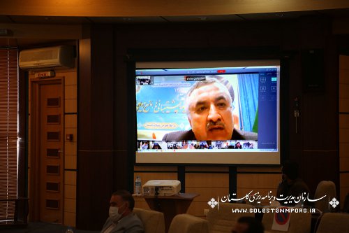 رئیس سازمان مدیریت و برنامه ریزی استان گلستان در اولین جلسه شورای برنامه ریزی و توسعه استان در سال 1400