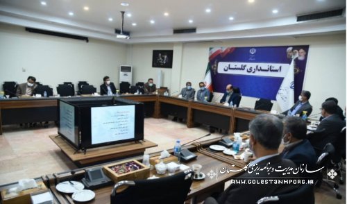 سازمان مدیریت و برنامه ریزی استان گلستان در جلسه با مدیران کشت و صنعت جوین