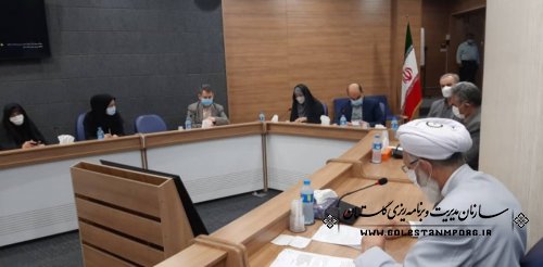 رئیس سازمان مدیریت و برنامه ریزی استان گلستان در جلسه انجمن کتابخانه های عمومی استان