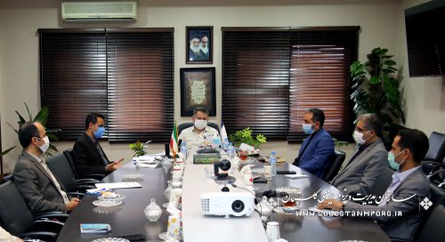 برگزاری جلسه کارگروه توسعه مدیریت در سازمان مدیریت وبرنامه ریزی استان گلستان