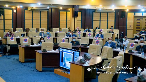 رئیس سازمان مدیریت و برنامه ریزی استان گلستان در جلسه کارگروه آموزش، پژوهش، فناوری و نوآوری استان گلستان